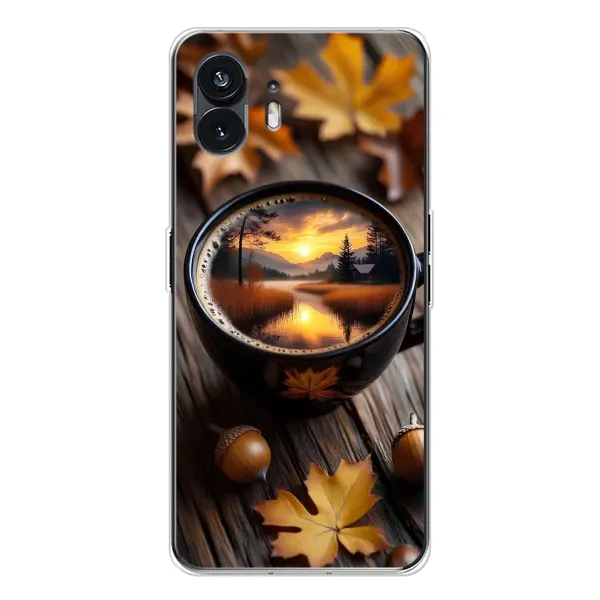 Чехол с принтом «Темный кофе» для Nothing Phone 3