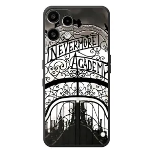 Чехол с дизайном Венздей 2 на Nothing Phone (3a) Lite (Ворота Академии Невермор)