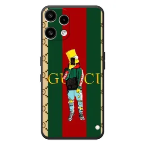 Бренднові Чохли для Nothing Phone (3a) Lite - (PREMIUMPrint) (Барт ГУЧЧІ)