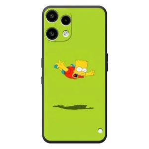 Чехол с Симпсонами для Nothing Phone (3a) Lite (VPrint) (Барт Симпсон)