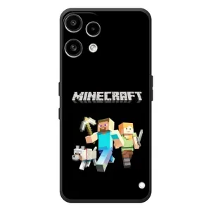 Чохол Майнкрафт на Nothing Phone (3a) Lite (AlphaPrint) Minecraft (герої Minecraft)