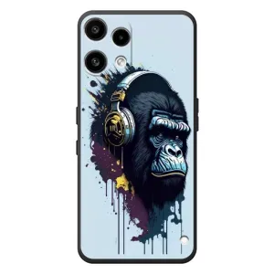 Чохол з Мавпами Nothing Phone (3a) Lite - (AlphaPrint) (Горила в навушниках)