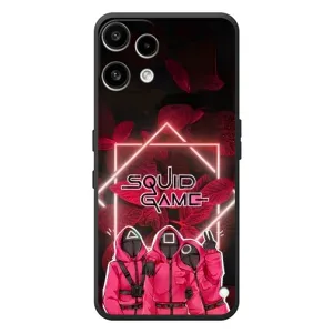 Чехол Гра в кальмара для Nothing Phone (3a) Lite (Охранники Игра кальмара)
