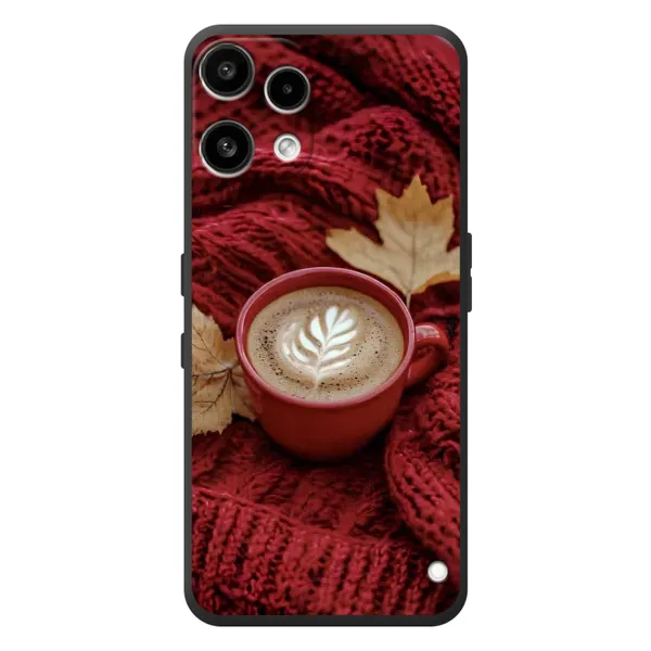 Чехол с принтом «Кофе на пледе» для Nothing Phone (3a) Lite