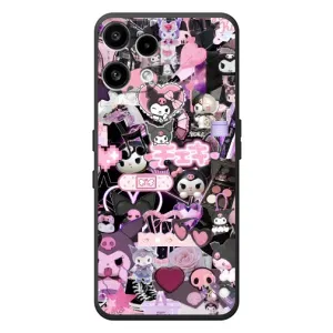 Чохол з кроликом Куромі на Nothing Phone (3a) Lite (Колаж Куромі)