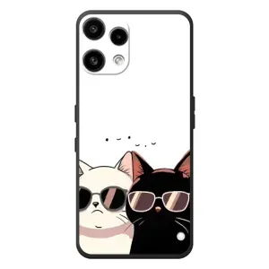 Чехол с рисунком кот на Nothing Phone (3a) Lite (Коты в очках)