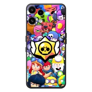 Чехол для Nothing Phone (3a) Lite Бравл Старс (VPrint) (Лого Brawl Stars)