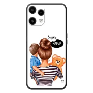 Чохол з друком для Nothing Phone (3a) Lite - (Мама з дитинкою) (AlphaPrint) (Мама з синочком)