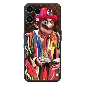 Бренднові Чохли для Nothing Phone (3a) Lite - (PREMIUMPrint) (Mario LV)
