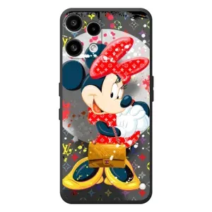 Чехол Disney Mouse Nothing Phone (3a) Lite (PREMIUMPrint) (Minni с бантиком)
