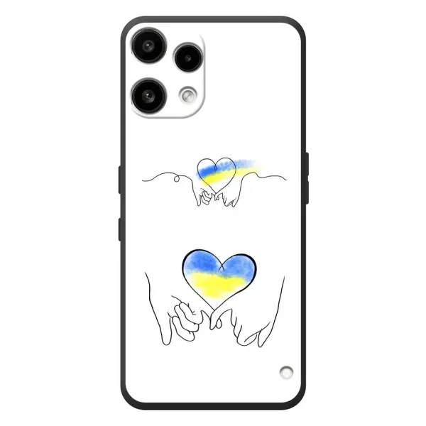 Чехол с принтом «Мир Украине» для Nothing Phone (3a) Lite Чехол с принтом «Мир Украине» для Nothing Phone (3a) Lite