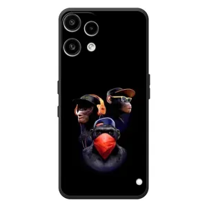 Чохол з Мавпами Nothing Phone (3a) Lite - (AlphaPrint) (Три мавпи)