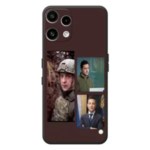 Чохол для Nothing Phone (3a) Lite (AlphaPrint - с принтом Зеленського) (Президент)