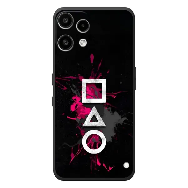 Чохол з принтом «Символи Гра кальмара» для Nothing Phone (3a) Lite