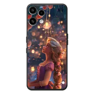 Чехол Рапунцель для Nothing Phone (3a) Lite (Рапунцель фонарики)
