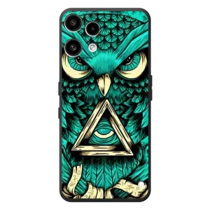 Чохол з пташками на Nothing Phone (3a) Lite (VPrint) (Сова з оком)