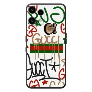 Бренднові Чохли для Nothing Phone (3a) Lite - (PREMIUMPrint) (Стиль GUUCI)