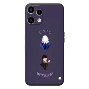 Чехлы Венсдей на Nothing Phone (3a) Lite Уэнсдей (AlphaPrint) (Уэнздей и подруга)