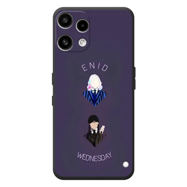 Чехол с принтом «Уэнздей и подруга» для Nothing Phone (3a) Lite Чехол с принтом «Уэнздей и подруга» для Nothing Phone (3a) Lite