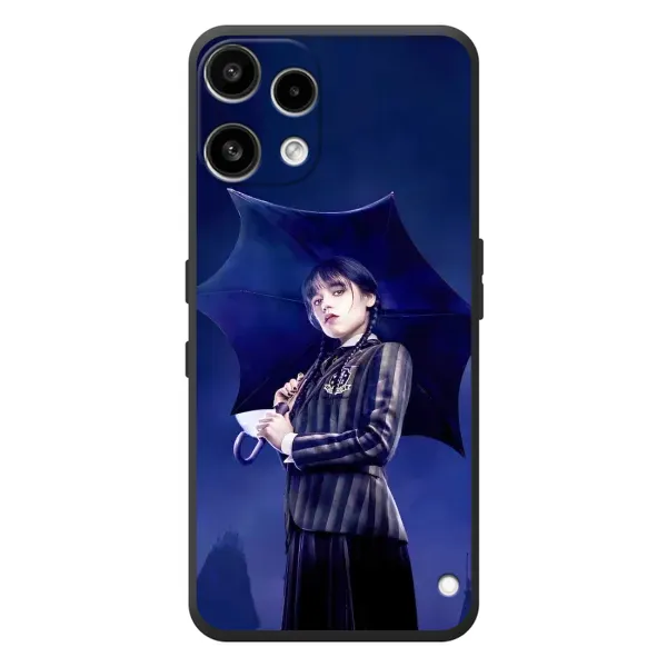 Чехол с принтом «Уэнздей с зонтом» для Nothing Phone (3a) Lite Чехол с принтом «Уэнздей с зонтом» для Nothing Phone (3a) Lite