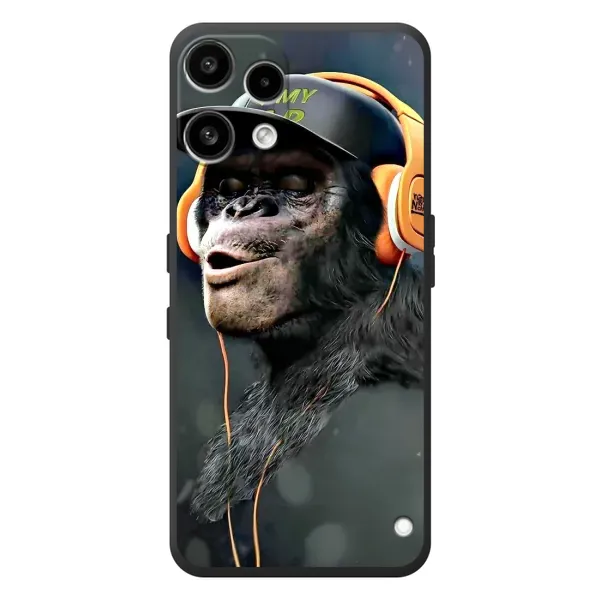 Чохол з принтом «В навушниках» для Nothing Phone (3a) Lite Чохол з принтом «В навушниках» для Nothing Phone (3a) Lite