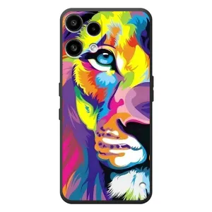 Чохол з картинкою ЛЕВ для Nothing Phone (3a) Lite (VPrint) (Яскравий Лев)