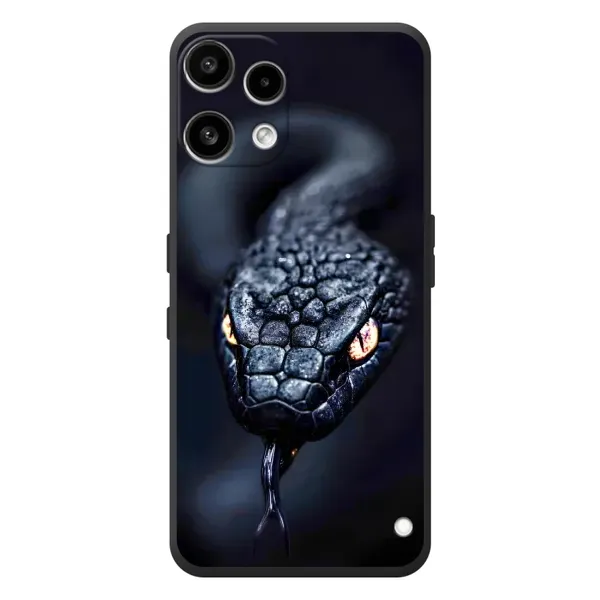 Чехол с принтом «Черная змея» для Nothing Phone (3a) Lite Чехол с принтом «Черная змея» для Nothing Phone (3a) Lite