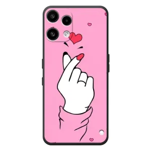 Чохол з принтом для Nothing Phone (3a) Lite (AlphaPrint - Знак сердечка) (Знак Love)
