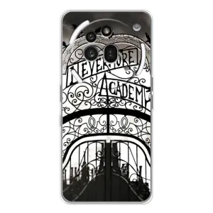 Чехол с дизайном Венздей 2 на Nothing Phone (3a) Pro (Ворота Академии Невермор)