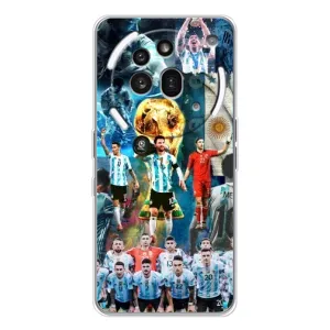 Чехлы Месси для Nothing Phone (3a) Pro (AlphaPrint) (Аргентина Месси)