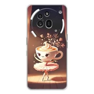 Чехол с мемом Тралалело тралала на Nothing Phone (3a) Pro (Балерина капучина)