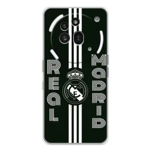 ФК Реал Мадрид чехлы для Nothing Phone (3a) Pro (AlphaPrint) (черно белый Реал)