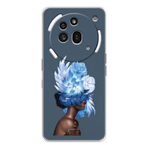 Чехлы (ART) Цветы на Nothing Phone (3a) Pro (VPrint) (Цветы на голове)