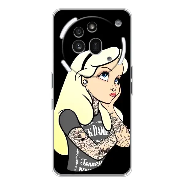 Чохол з принтом «Дівчина в тату» для Nothing Phone (3a) Pro