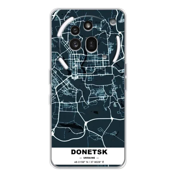Чехол с принтом «Донецк» для Nothing Phone (3a) Pro