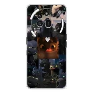 Чехол как приручить дракона на Nothing Phone (3a) Pro (Дракон коллаж)