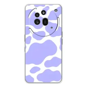 Чехол с принтом «Фиолетова Буренка» для Nothing Phone (3a) Pro