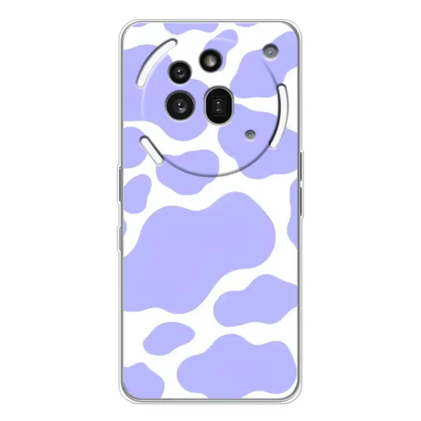 Чехол с принтом «Фиолетова Буренка» для Nothing Phone (3a) Pro Чехол с принтом «Фиолетова Буренка» для Nothing Phone (3a) Pro