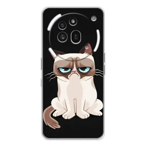 Чохол з принтом «Сумний кіт» для Nothing Phone (3a) Pro