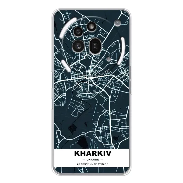Чехол с принтом «Харьков» для Nothing Phone (3a) Pro