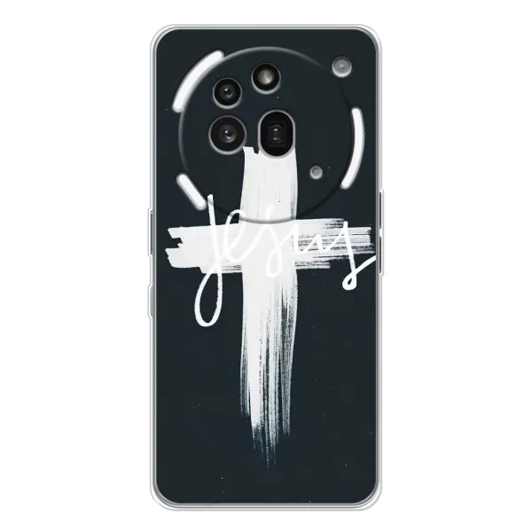 Чехол с принтом «Иисус» для Nothing Phone (3a) Pro Чехол с принтом «Иисус» для Nothing Phone (3a) Pro