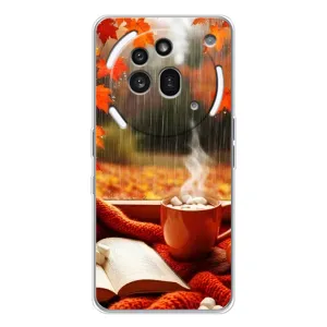 Чехол с принтом «Кофе и дождь» для Nothing Phone (3a) Pro