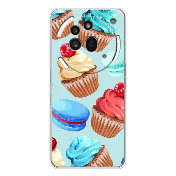Чехол с принтом «Кексики» для Nothing Phone (3a) Pro Чехол с принтом «Кексики» для Nothing Phone (3a) Pro
