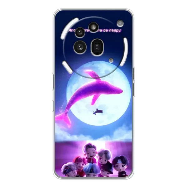 Чохол з принтом «КИТ BTS» для Nothing Phone (3a) Pro