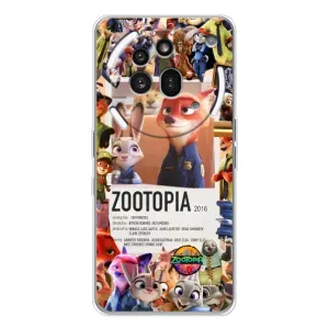 Чехол Зоотрополіс на Nothing Phone (3a) Pro (Постер Зверополис)