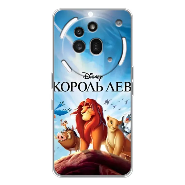 Чехол с принтом «Постер Король Лев» для Nothing Phone (3a) Pro Чехол с принтом «Постер Король Лев» для Nothing Phone (3a) Pro