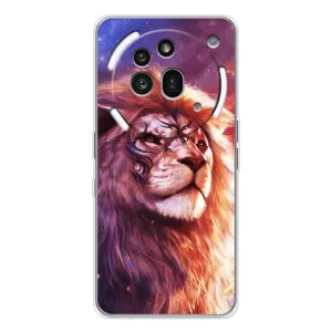 Чохол з принтом «Красочний Лев» для Nothing Phone (3a) Pro