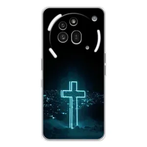 Чехол для Nothing Phone (3a) Pro (AlphaPrint) - (Христианские)