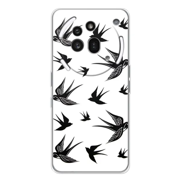 Чехол с принтом «Ласточки» для Nothing Phone (3a) Pro Чехол с принтом «Ласточки» для Nothing Phone (3a) Pro
