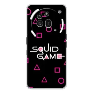 Чехол Гра в кальмара для Nothing Phone (3a) Pro (Паттерн Игра кальмара)